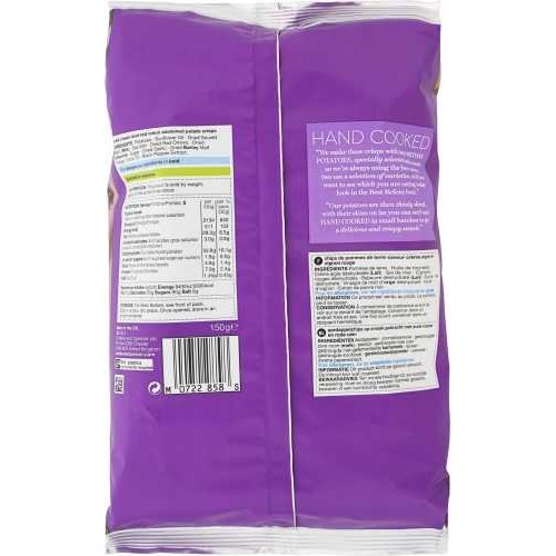 Marks &Amp; Spencer M &Amp; S Sour Cream And Red Onion Hand Cooked Crisps