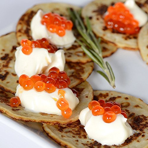 American Salmon Roe Pink Caviar Wild Caught - 4 Oz