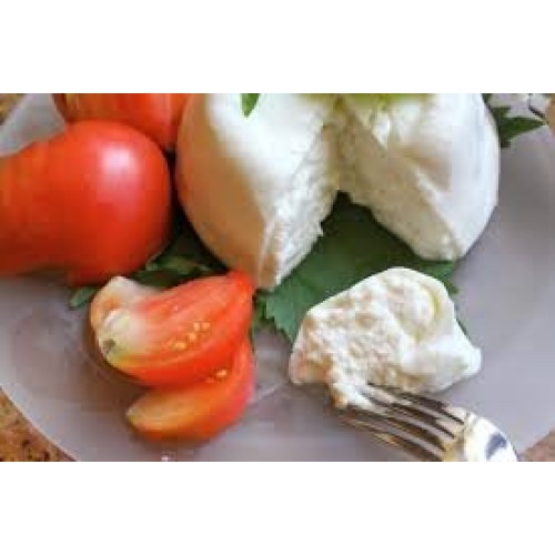 Italian Cow Milk Cheese Burrata - 6 Pieces X 8 Oz - Semi-Soft It