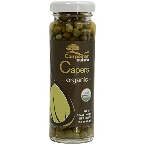 Organic Capers In Vinegar – 3.5 Ounces – Imported From Spain