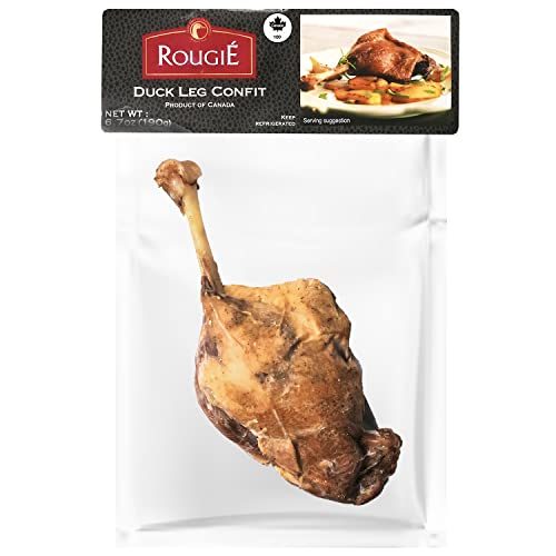 Rougie Duck Leg Confit - 1 Leg - 6.7 oz / 190 g - GUARANTEED OVE...