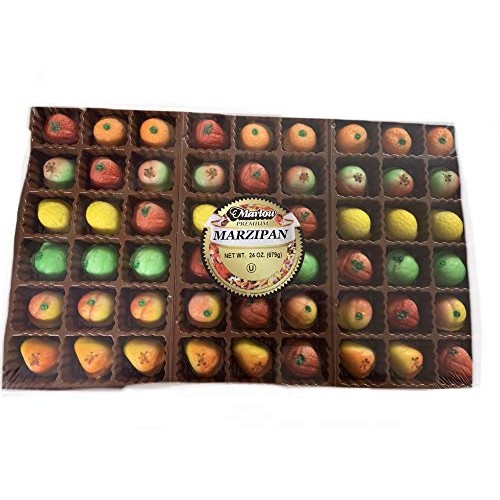 Marzipan By Marlow 54 Piece Pack [Food] Assorted Fruits