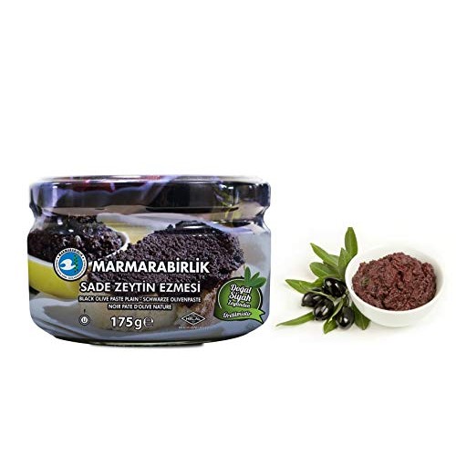 Black Olives Spread Paste 6.1 Oz 175 G Plain Plain 6,1 Oz 175 G