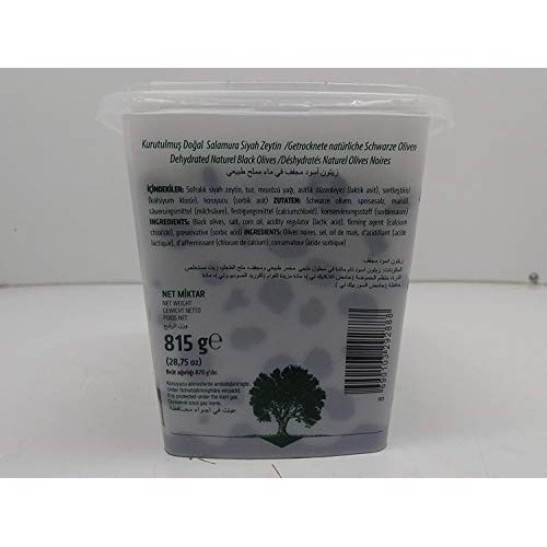Dried Sele Large Black Olives -1.76Oz Marmarabirlik Iri Kuru Se