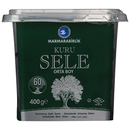 Marmarabirlik Exclusive Black Olive 14 Oz. Kuru Sele