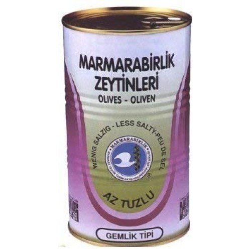 Marmarabirlik Natural Black Olives Less Salted