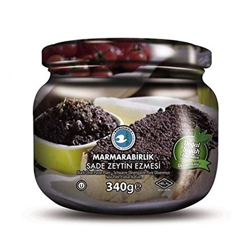 Marmarabirlik Olive Paste - Plain 340 G / 12 Oz Sade Zeytin Ezmesi