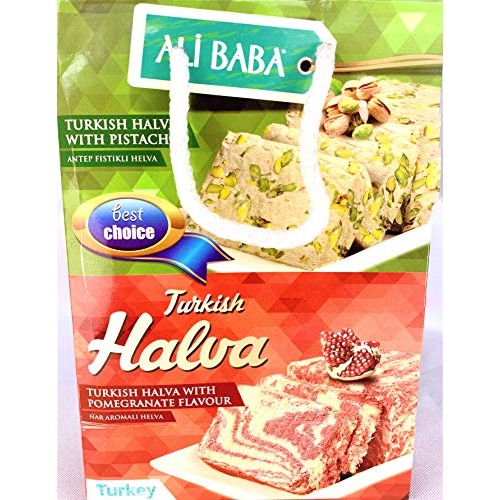 Halva Mixed Variety Pistachio Pomegranate Cacao Plain Sesame Bas