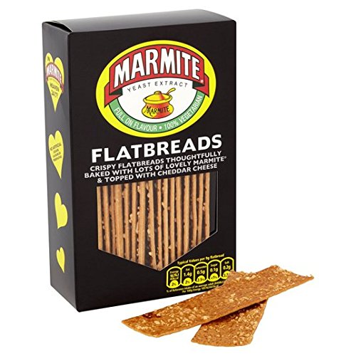 Fudges Marmite Flavoured Flatbreads 140G