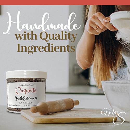 Gourmet Cake in a Jar - Chocolate Cupcake Layered with Pecans an...