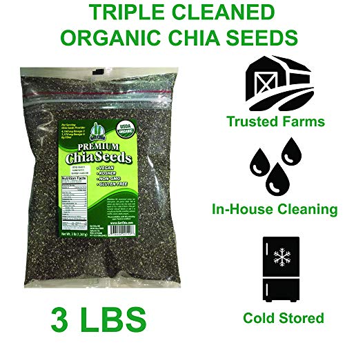 Marquis-Nutra Foods/Get Chia Brand Certified Organic Chia Seeds