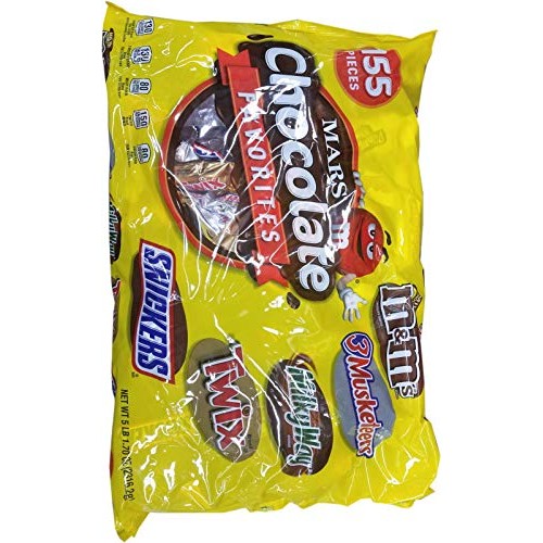 Mars 155 Count Chocolate Favorites, 81.7 Ounce