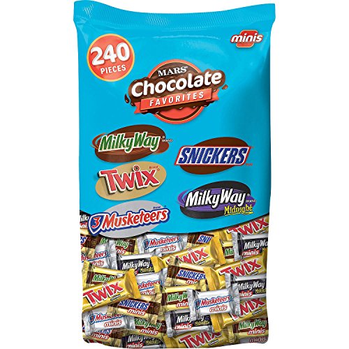 Mars Mixed Chocolate Minis, 74.10 Ounce