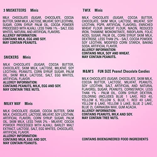 M&MS PEANUT, SNICKERS, TWIX, MILKY WAY & 3 MUSKETEERS & Easter ...