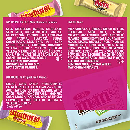 M&MS, TWIX & STARBURST Candy-Filled Easter Eggs Bag, 11.04 oz, ...