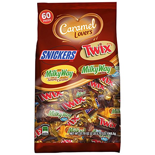 Mars Chocolate Caramel Lovers Fun Size Candy Bars Variety Mix 37