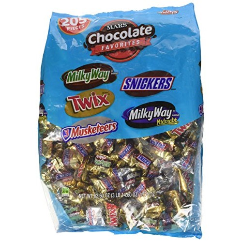 Mars Chocolate Favorites Minis 205 Ct., 62.6 Oz.