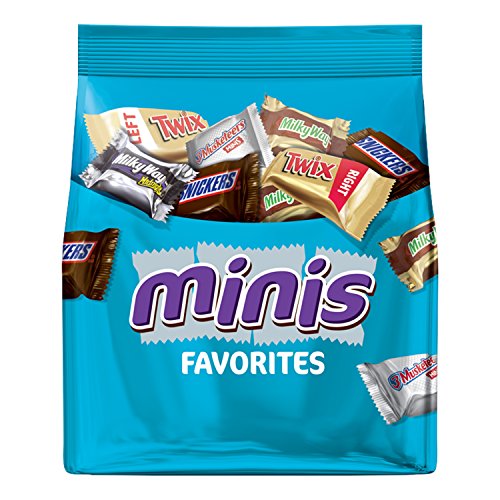 Mars Chocolate Favorites Minis Size Candy Bars Assorted Variety