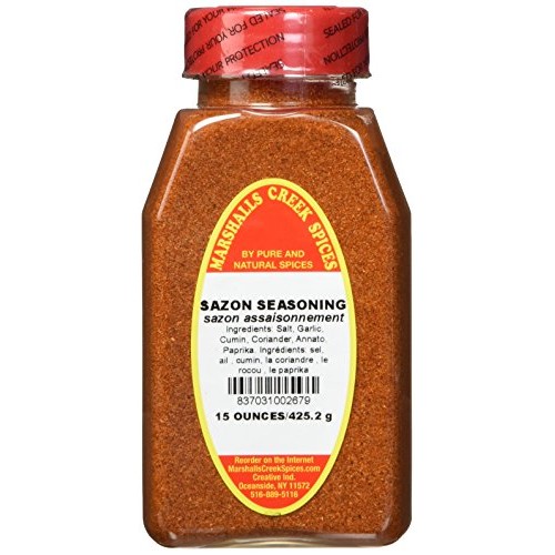 Marshalls Creek Spices Sazon Seasoning, No Msg, 15 Ounce