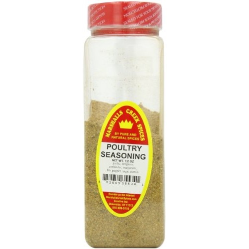 Marshalls Creek Spices Poultry Seasoning, No Salt Season, 12 Ounce