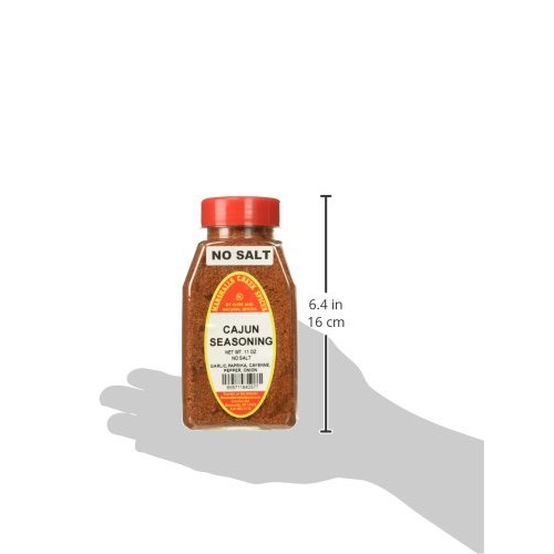 Marshall’S Creek Spices New Size Seasoning, Cajun No Salt, 11 Ounce