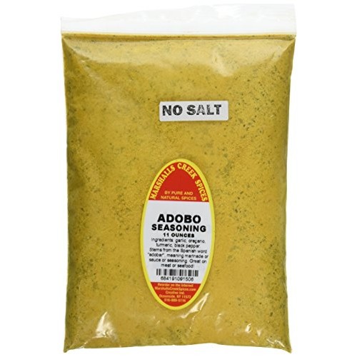 Marshall’S Creek Spices Refill Pouch No Salt Seasoning, Adobo, 1
