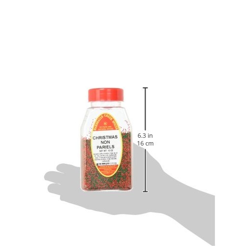 Marshalls Creek Kosher Spices Non Pariels Christmas 10 Oz