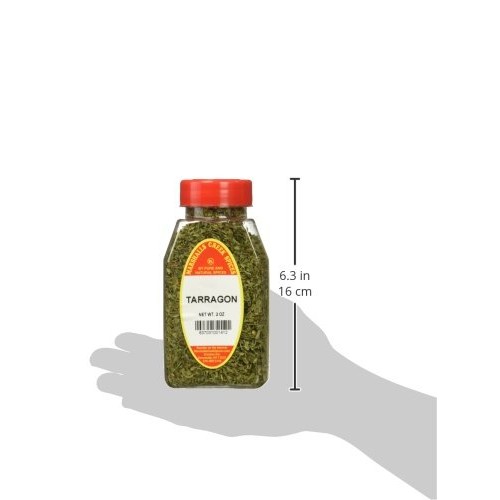 Tarragon Freshly Packed In Large Jars, Spices, Herbs, Seasonings