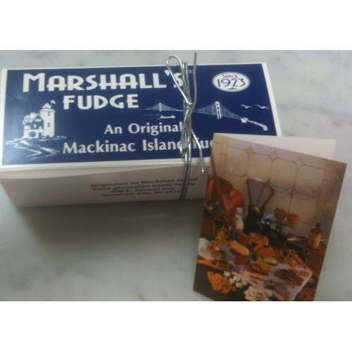 Marshalls Mackinac Island Fudge Two Slice Assortment Gift Box