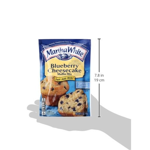 Martha White Blueberry Cheesecake Muffin Mix, 7 Oz