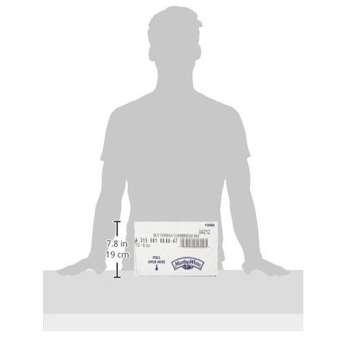 Martha White Buttermilk Cornbread Mix, 6-Ounce Pack Of 12