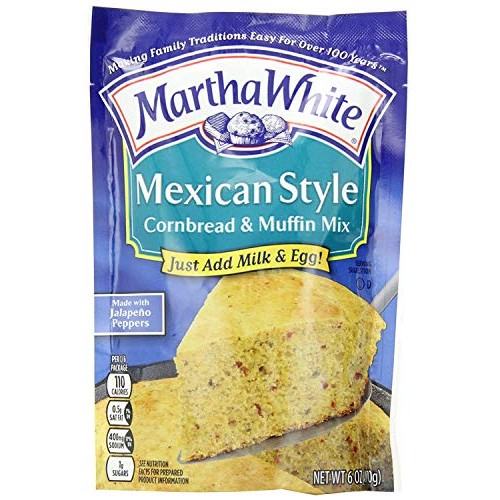 Martha White Mexican Style Corn Bread &Amp; Muffin Mix 6 Oz 3 Pack