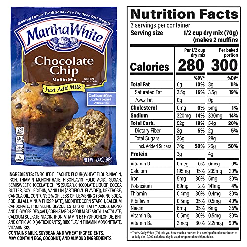 Martha White Muffin Mix Sampler Variety Pack, Pack of 12, Chocol...