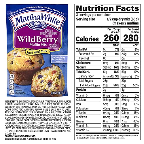 Martha White Muffin Mix Sampler Variety Pack, Pack of 12, Chocol...