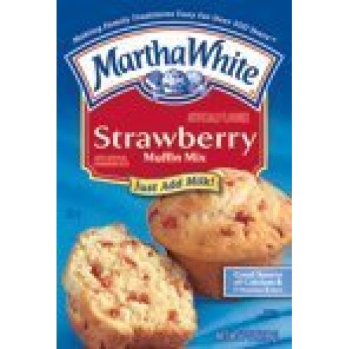 Martha White Muffin Mix - Strawberry - 7 Oz Pack Of 6