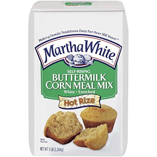Martha White Self-Rising Buttermilk Corn Meal Mix 5 Lb Pack Of 2