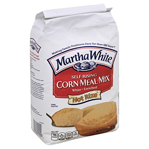 Martha White Self-Rising White Enriched Corn Meal Mix, 5 Lb