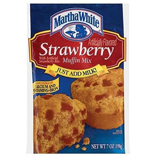 Martha White Strawberry Muffin Mix Pack Of 4 7 Oz Bags