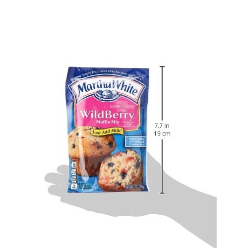 Martha White Wildberry Muffin Mix Pack Of 3 7 Oz Bags