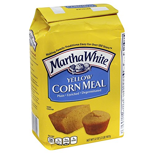 Martha White Plain Enriched Yellow Corn Meal, 32 Oz