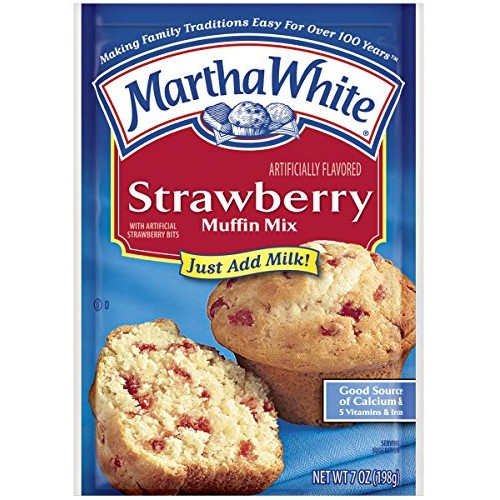 Martha White Muffin Mix, Blueberry, Strawberry, Wildberry, And B