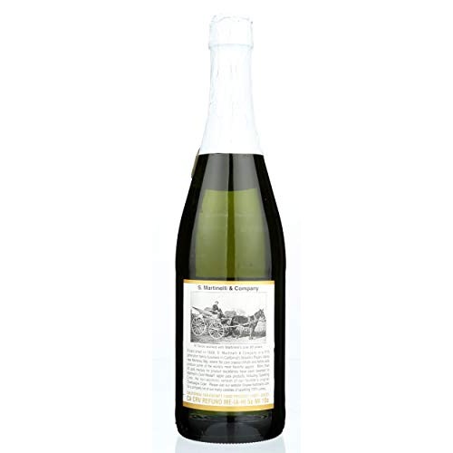 Martinelli Juice Sparkling Cider Organic, 25.4 Oz