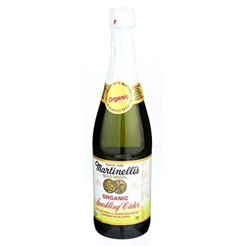 Martinelli Juice Sparkling Cider Organic, 25.4 Oz