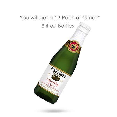 Martinellis Gold Medal Sparkling Apple Cider, 8.4 oz Pack of 12... Martinellis Gold Medal Sparkling Apple Cider, 8.4 oz Pack of 12...