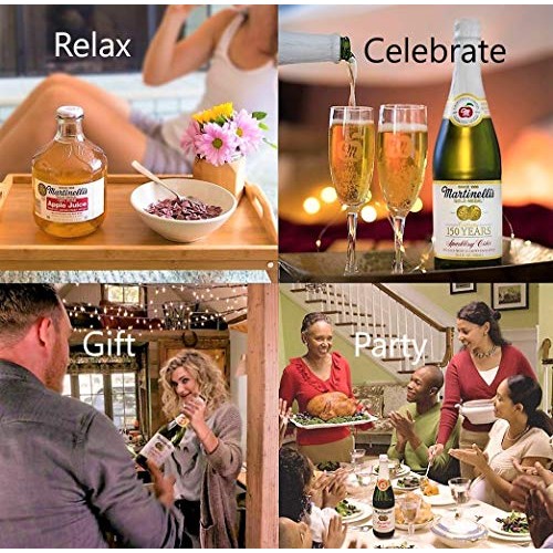 Martinellis Gold Medal Sparkling Apple Cider, 8.4 oz Pack of 12... Martinellis Gold Medal Sparkling Apple Cider, 8.4 oz Pack of 12...