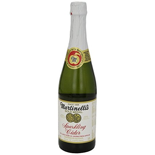 Martinellis Gold Medal Sparkling Apple Cider Juice, 25.4 Oz 8