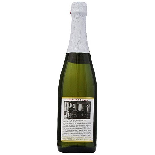 Martinellis Gold Medal Sparkling Apple Cider Juice, 25.4 Oz 8