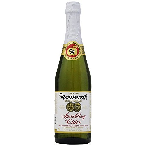 Martinellis Gold Medal Sparkling Apple Cider Juice, 25.4 Oz 8