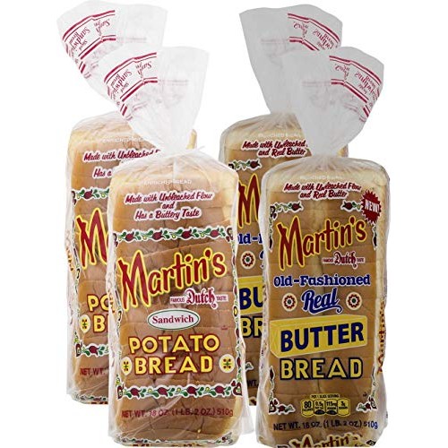 Martins Famous Pastry Potato Bread Variety Pack- 18 Oz. Bags 4