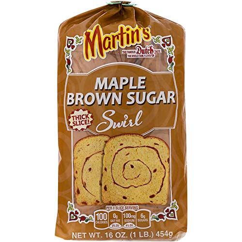 Martins Swirl Potato Bread: Choice of Maple Brown Sugar, Cinnam...